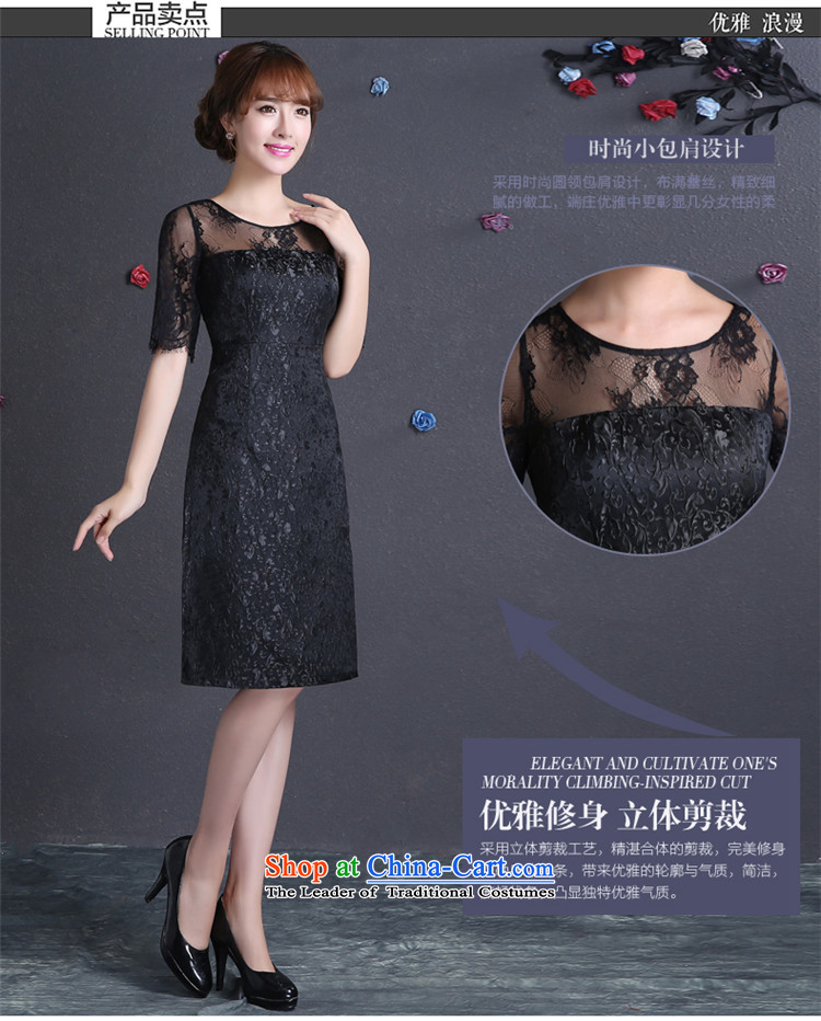 Name of large 2015 hannizi stylish Sau San new spring and summer bride wedding dress elegant bridesmaid services serving black S pictures transmitted, prices, brand platters! The elections are supplied in the national character of distribution, so action, buy now enjoy more preferential! As soon as possible.