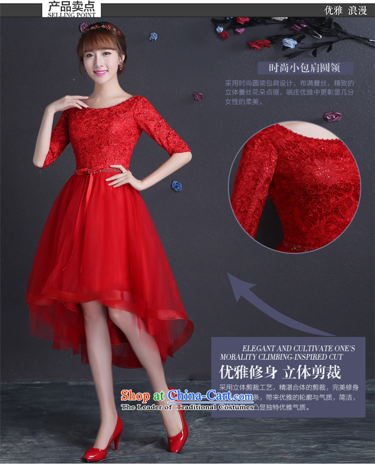 Name of the new 2015 hannizi spring and summer Korean-style red bride wedding dress evening dress uniform red XXL toasting champagne picture, prices, brand platters! The elections are supplied in the national character of distribution, so action, buy now enjoy more preferential! As soon as possible.