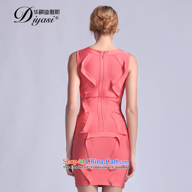 Hua Qi Avandia, spring 2015, New Fitness female bandages skirt nightclubs and sexy package and dress the skirt watermelon RED M Wah Kee Avandia, , , , shopping on the Internet
