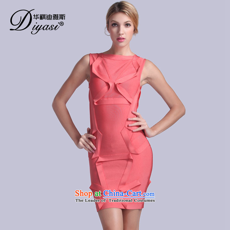 Hua Qi Avandia, spring 2015, New Fitness female bandages skirt nightclubs and sexy package and dress the skirt watermelon RED M Wah Kee Avandia, , , , shopping on the Internet