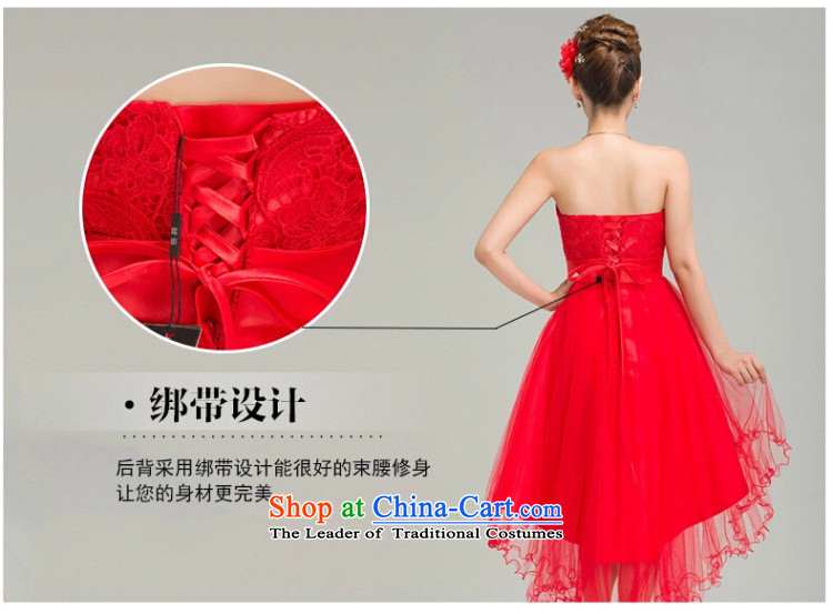 Optimize video bridesmaid Service, 2015 New anointed chest bridesmaid mission dress sister skirt bridesmaid dress suit Female ya6915 small red M picture, prices, brand platters! The elections are supplied in the national character of distribution, so action, buy now enjoy more preferential! As soon as possible.