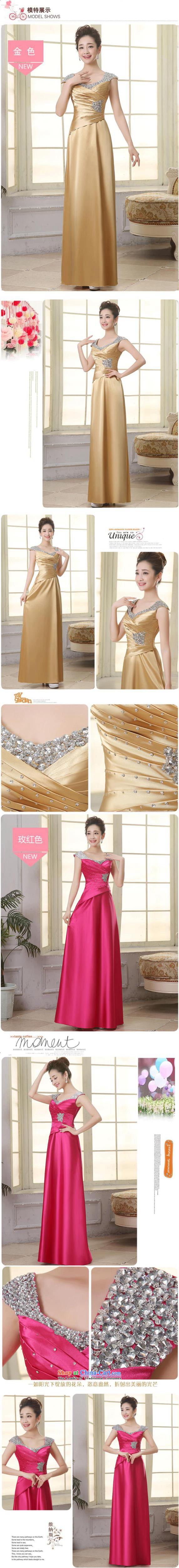 Naoji a marriages bows bridesmaid evening dress banquet moderator dress female marriages long service in 8266 followed the RED M picture, prices, brand platters! The elections are supplied in the national character of distribution, so action, buy now enjoy more preferential! As soon as possible.