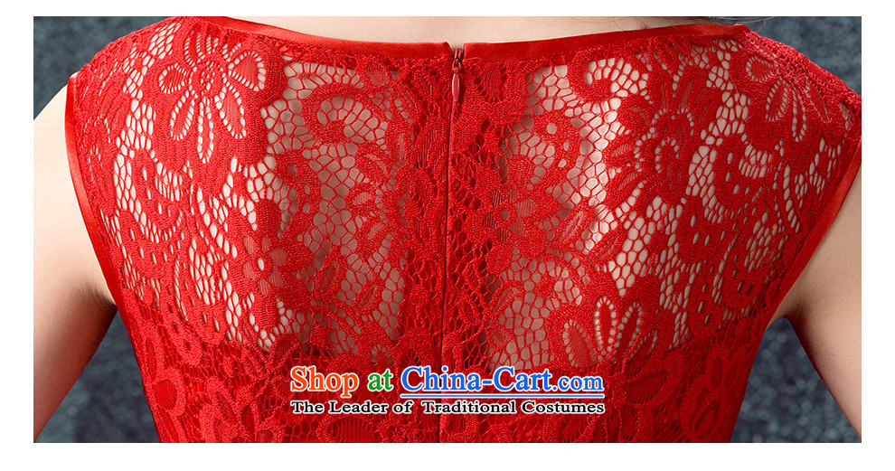 According to Lin Sa 2015, Red bride replacing wedding dress moderator of a field shoulder red lace bows services red XL Photo, prices, brand platters! The elections are supplied in the national character of distribution, so action, buy now enjoy more preferential! As soon as possible.