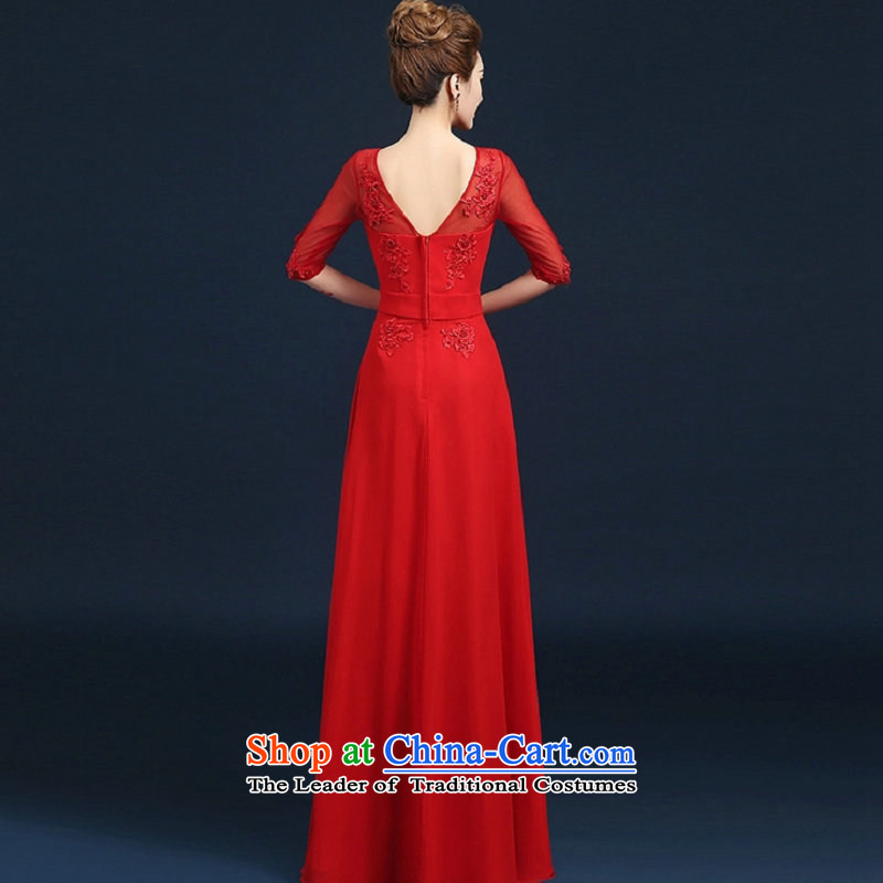 Naoji a long, Mr Ronald marriages bows service banquet dinner dress the Word 8269 Red Dress shoulder XXL, naoji a , , , shopping on the Internet