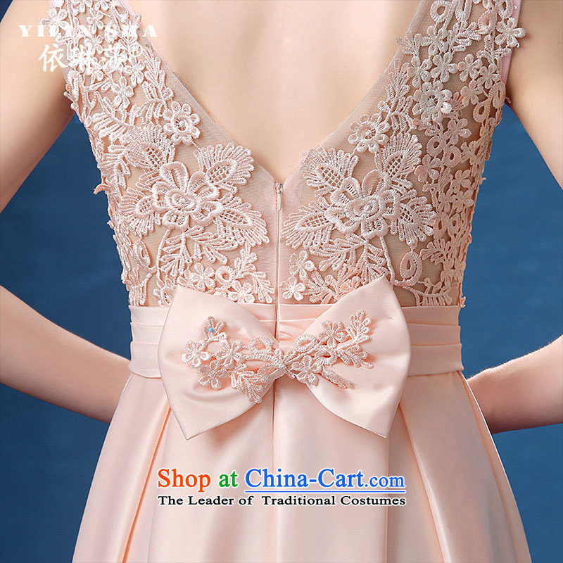 According to Lin Sha shoulders banquet evening dresses long 2015 new female annual summer show evening dress long skirt girl in Sha Chau, L, Kelly Chen shopping on the Internet has been pressed.