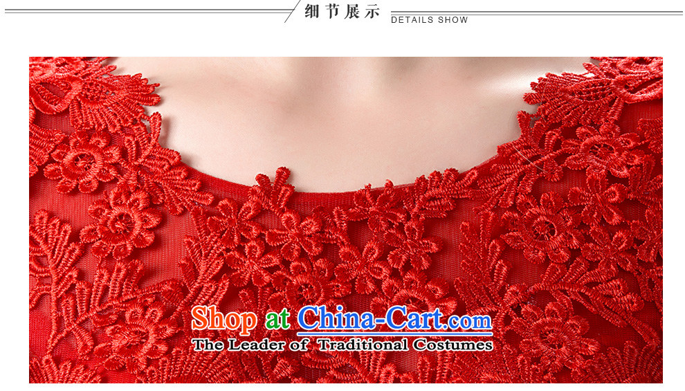 According to Lin Sa 2015 Autumn new marriages bows services evening dresses long shoulders wedding dresses skirts Sau San Red Red XL Photo, prices, brand platters! The elections are supplied in the national character of distribution, so action, buy now enjoy more preferential! As soon as possible.