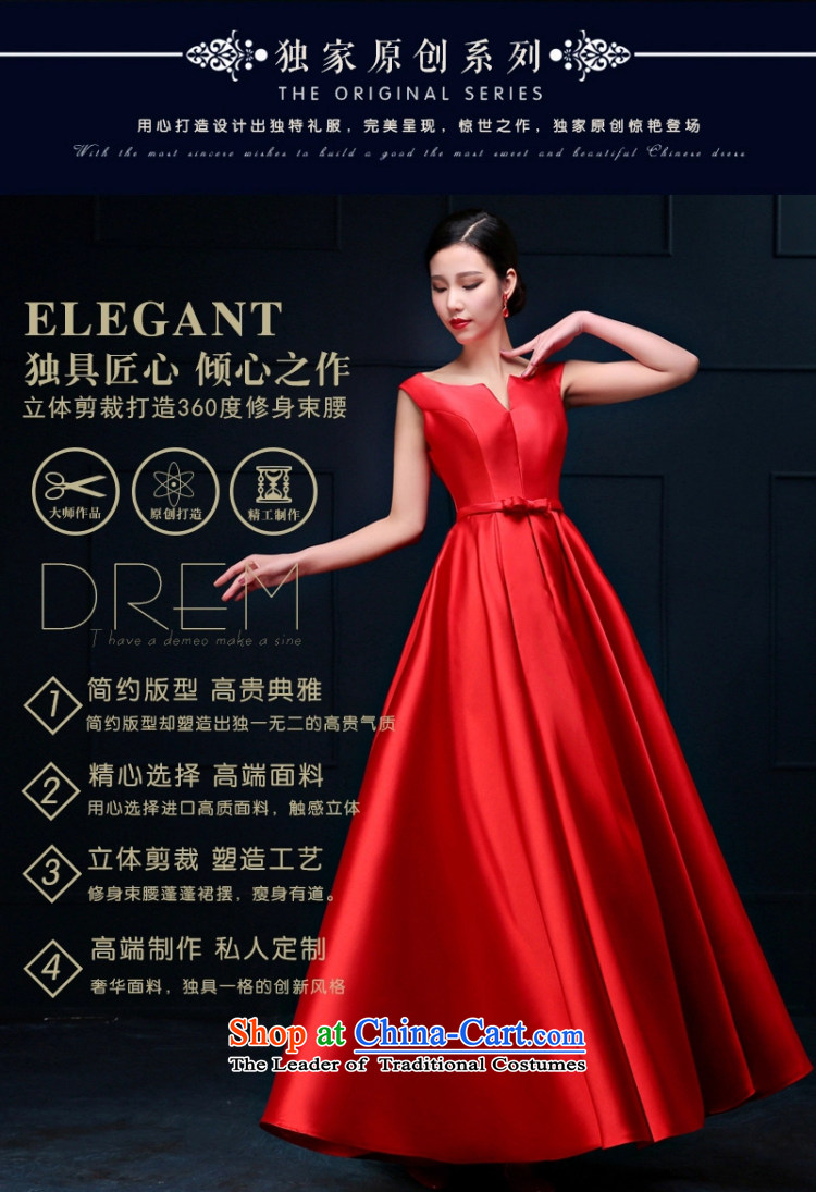 Yet, a marriage bridesmaid wedding dress bows services wedding night wear long service 8273 bride red long M picture, prices, brand platters! The elections are supplied in the national character of distribution, so action, buy now enjoy more preferential! As soon as possible.