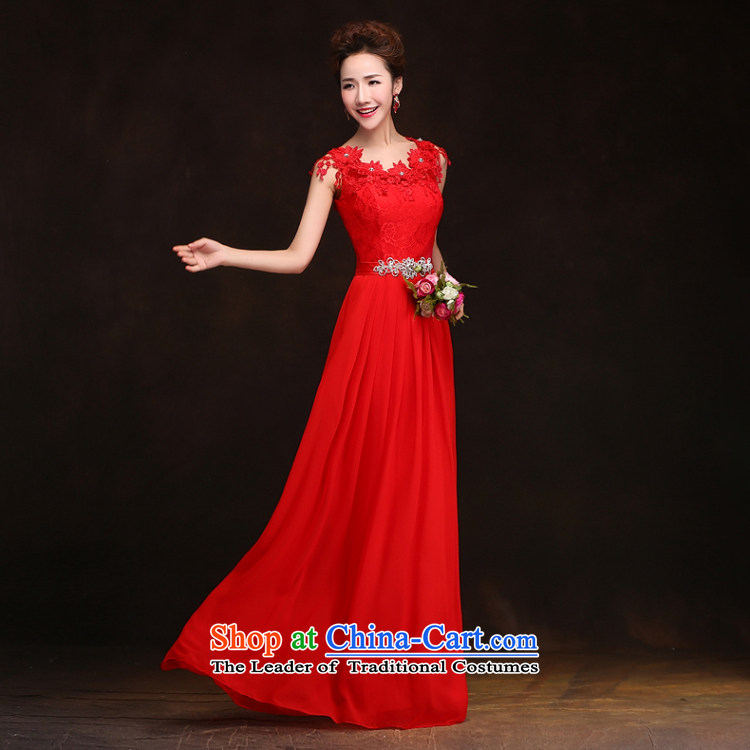 Yet, a new bride replacing wedding dress long word shoulder red lace bows services 8276 pink XXL picture, prices, brand platters! The elections are supplied in the national character of distribution, so action, buy now enjoy more preferential! As soon as possible.