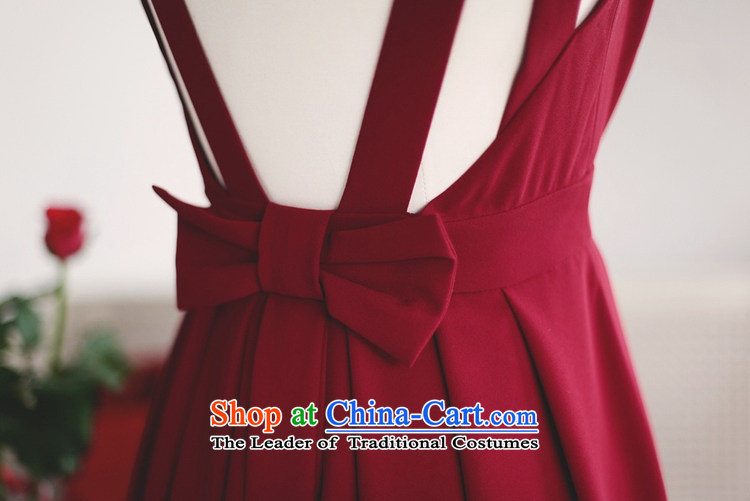 Ms Elsie Leung at 2015 Summer new strap and sexy back deep V-Neck Bow Tie dress dresses nightclubs replacing gift pack Magenta. M picture, prices, brand platters! The elections are supplied in the national character of distribution, so action, buy now enjoy more preferential! As soon as possible.