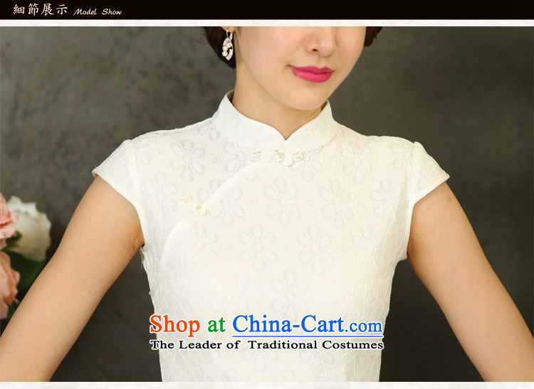Ms Elsie Leung at the summer 2015 New Stylish retro qipao improved daily dresses dress apricot . S picture, prices, brand platters! The elections are supplied in the national character of distribution, so action, buy now enjoy more preferential! As soon as possible.
