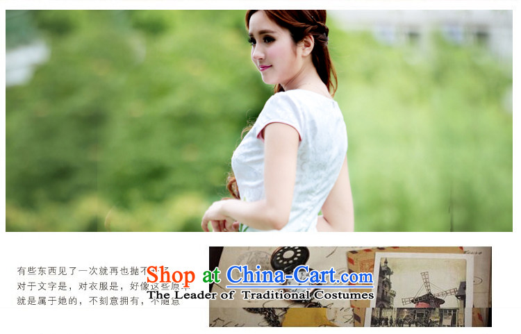 Ms Elsie Leung at the summer 2015 new stamp retro cheongsam dress lotus jacquard short-sleeved wedding dress Sau San improved qipao pink XL Photo, prices, brand platters! The elections are supplied in the national character of distribution, so action, buy now enjoy more preferential! As soon as possible.