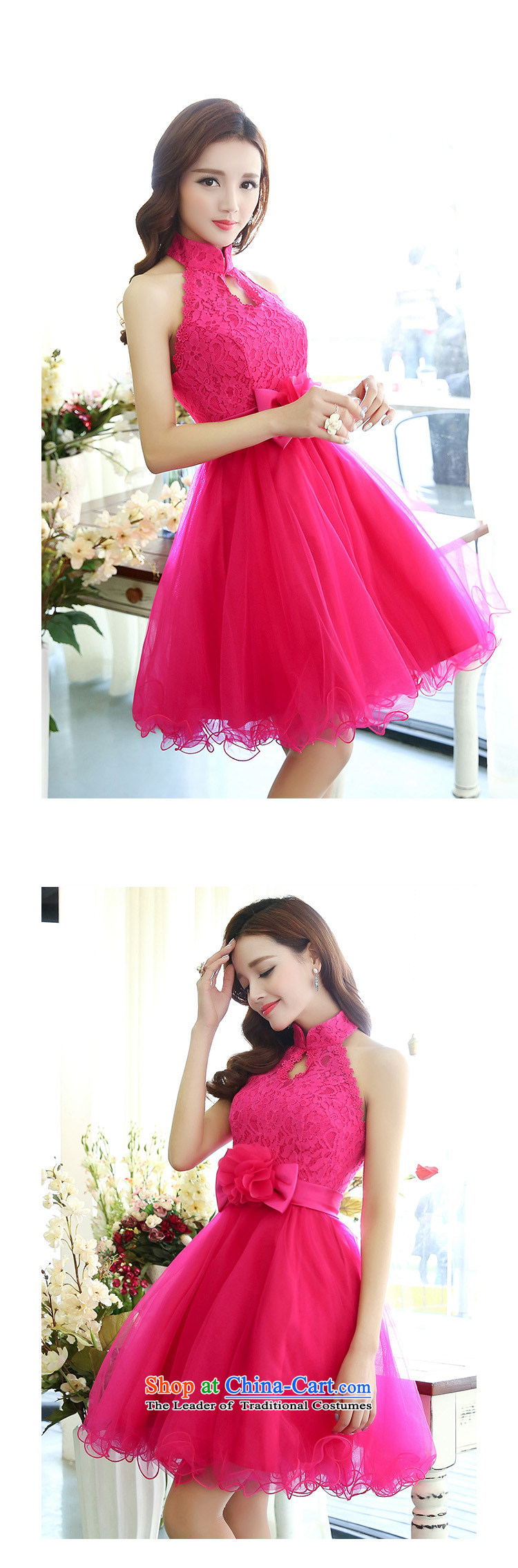 All New 2015 Autumn Ting mount must also shoulder straps, leakage princess bon bon short skirts bridesmaid marriage solemnisation evening dresses lace the yarn stitching dress dresses in red S pictures of the girl, prices, brand platters! The elections are supplied in the national character of distribution, so action, buy now enjoy more preferential! As soon as possible.