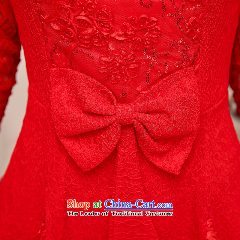 The OSCE to pull oufulo new) Autumn 2015 elegance lace round-neck collar Bow Tie Foutune of engraving Sau San dresses dress trendy new Magenta XL, OSCE will pull down (oufulo) , , , shopping on the Internet