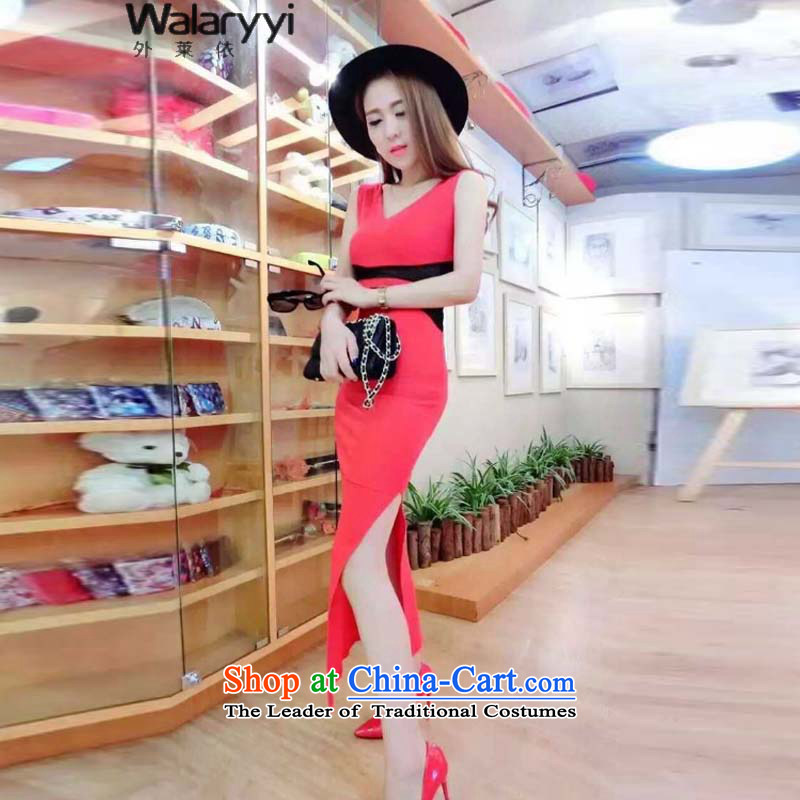 The real interests of Europe and the largest 705# licensing wind skirt deep V package and porcelain Sau San dresses skirts are Black, Female, Tony Blair (walaiyyi) , , , shopping on the Internet