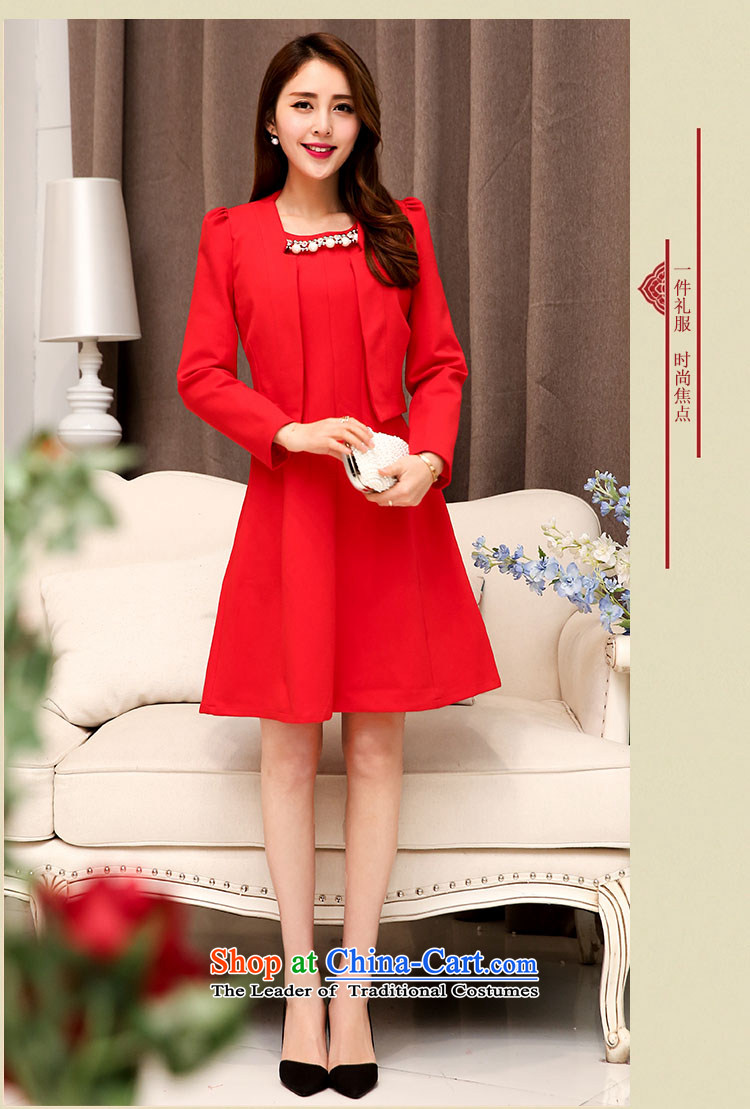 The OSCE to pull oufulo new) Autumn 2015 minimalist solid color pearl garden for Sau San dresses shoulder pad solid color jacket stylish new small dress Qiu Xiang XXXL green picture, prices, brand platters! The elections are supplied in the national character of distribution, so action, buy now enjoy more preferential! As soon as possible.