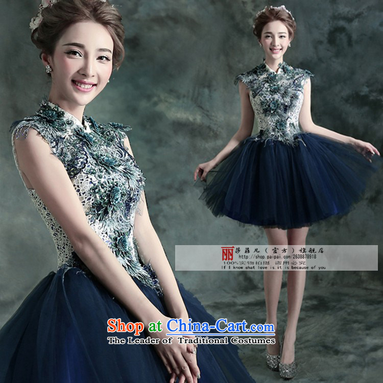 Blue Lace flowers bride bridesmaid dinner banquet annual concert, wedding small short cut to size up customer 025Q do not support returning picture, prices, brand platters! The elections are supplied in the national character of distribution, so action, buy now enjoy more preferential! As soon as possible.