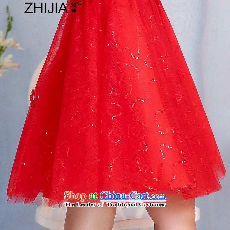 Known Good 2015 new boxed stylish fluoroscopy for the autumn on chip bon bon dresses with long-sleeved jacket for larger female wedding-dress aristocratic temperament two kits XL, known good red (ZHIJIA) , , , shopping on the Internet