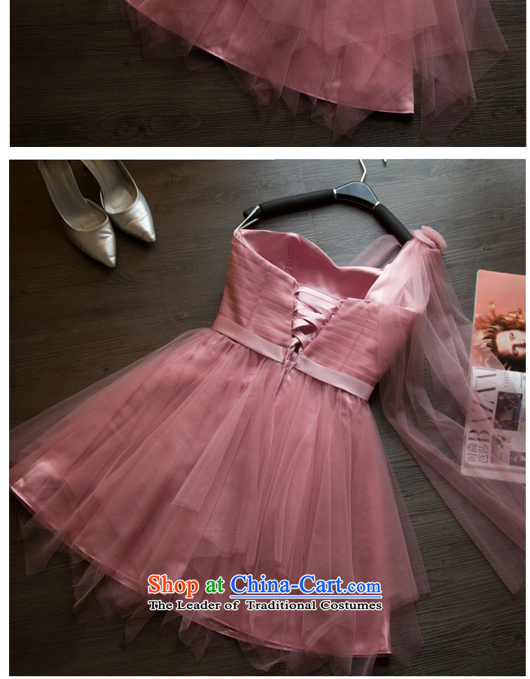 Time bridesmaid dresses Syrian 2015 new bridesmaid services for autumn and winter short video thin bows Service, Bridal bridesmaid sister skirt dress in bare pink XXL picture, prices, brand platters! The elections are supplied in the national character of distribution, so action, buy now enjoy more preferential! As soon as possible.