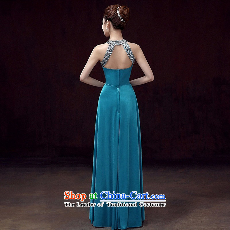 Time the new 2015 Syria wedding dresses bridal dresses bows to fall on red wall also chip sexy women banquet evening dress evening dress blue S time Syrian shopping on the Internet has been pressed.