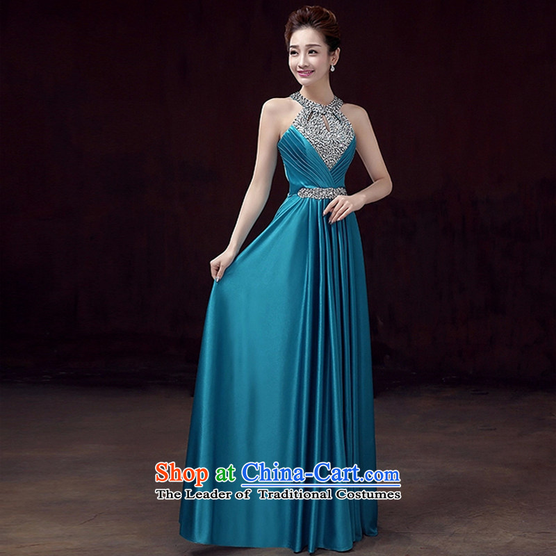 Time the new 2015 Syria wedding dresses bridal dresses bows to fall on red wall also chip sexy women banquet evening dress evening dress blue S time Syrian shopping on the Internet has been pressed.
