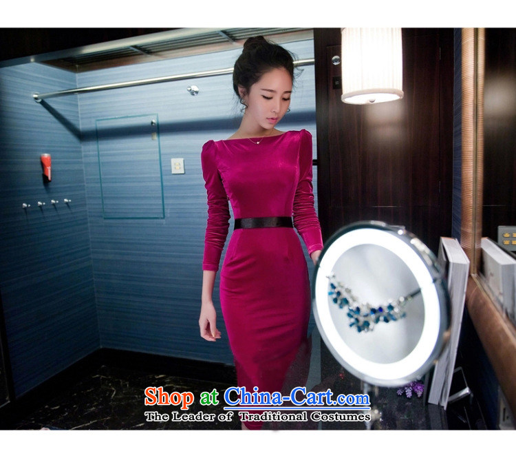 A domain for winter 2015 new Korean girl who decorated sexy dresses dress skirt C400C8610 AUBERGINE M picture, prices, brand platters! The elections are supplied in the national character of distribution, so action, buy now enjoy more preferential! As soon as possible.
