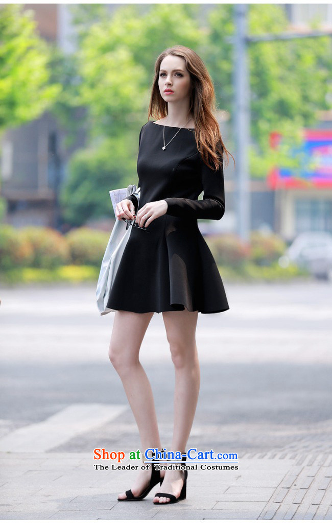 Load the autumn 2015 domain and the new one field for sleeve black skirt small black skirt dress C302A532 Black XL Photo, prices, brand platters! The elections are supplied in the national character of distribution, so action, buy now enjoy more preferential! As soon as possible.