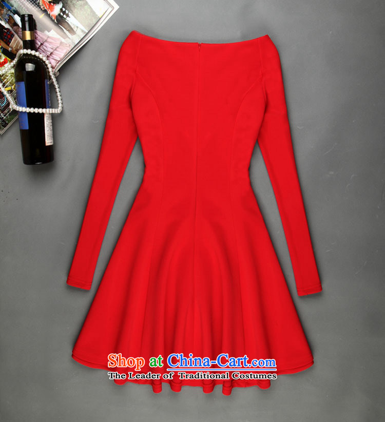 Load the autumn 2015 domain and the new one field for sleeve black skirt small black skirt dress C302A532 Black XL Photo, prices, brand platters! The elections are supplied in the national character of distribution, so action, buy now enjoy more preferential! As soon as possible.