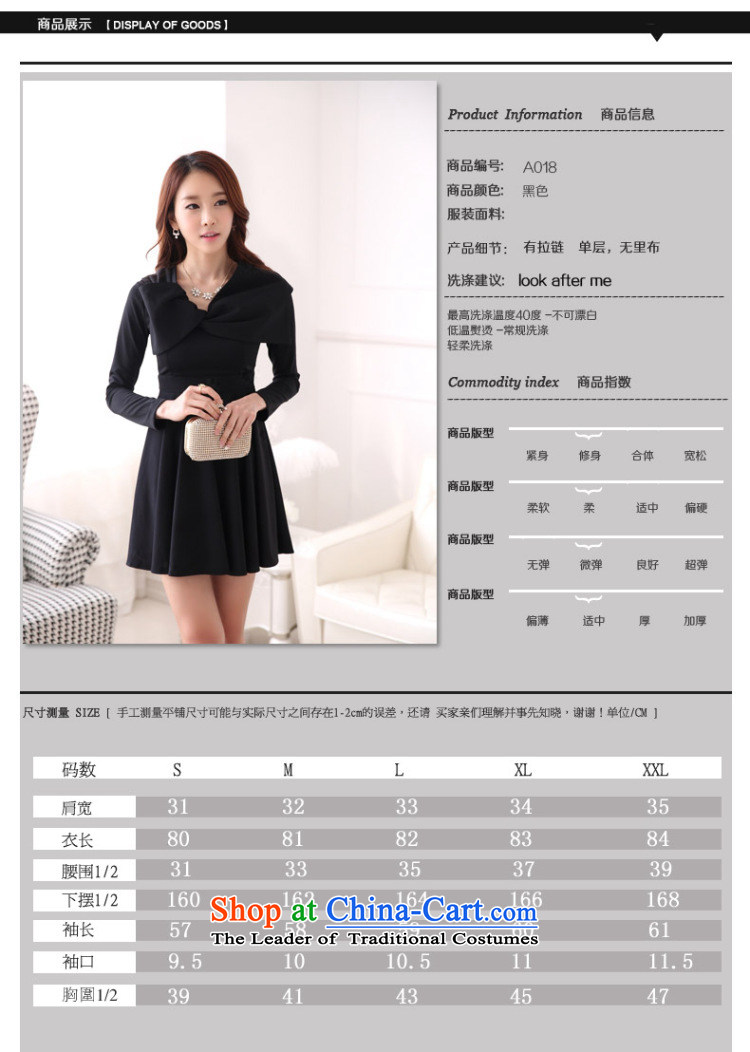 Load the autumn 2015 domain is the new big bow tie code Top Loin of long-sleeved gown dresses J2C150A018 black S picture, prices, brand platters! The elections are supplied in the national character of distribution, so action, buy now enjoy more preferential! As soon as possible.