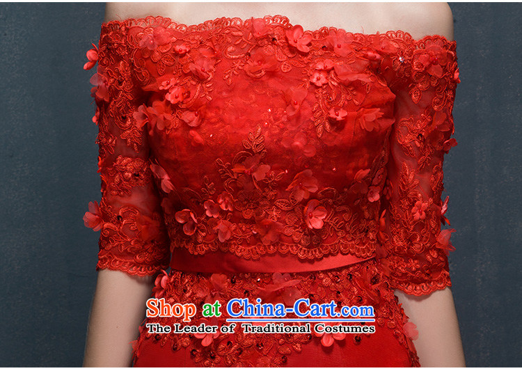 The new 2015 Luang dress marriages anointed chest bows services red banquet evening dress long chinese red Gama advanced a custom image, prices, brand platters! The elections are supplied in the national character of distribution, so action, buy now enjoy more preferential! As soon as possible.
