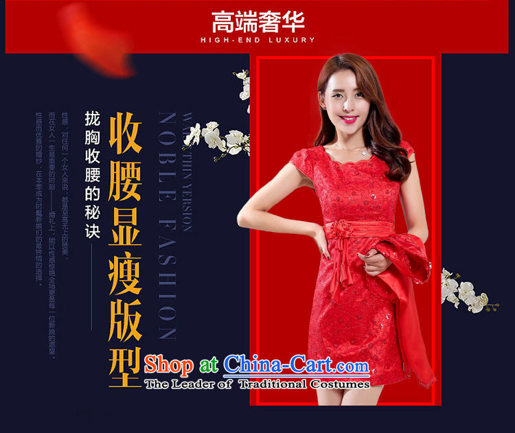 The buds of 2015 autumn and winter, new bright red bride wedding dress + short, long-sleeved jacket small two kits dresses bows dress RED M picture, prices, brand platters! The elections are supplied in the national character of distribution, so action, buy now enjoy more preferential! As soon as possible.