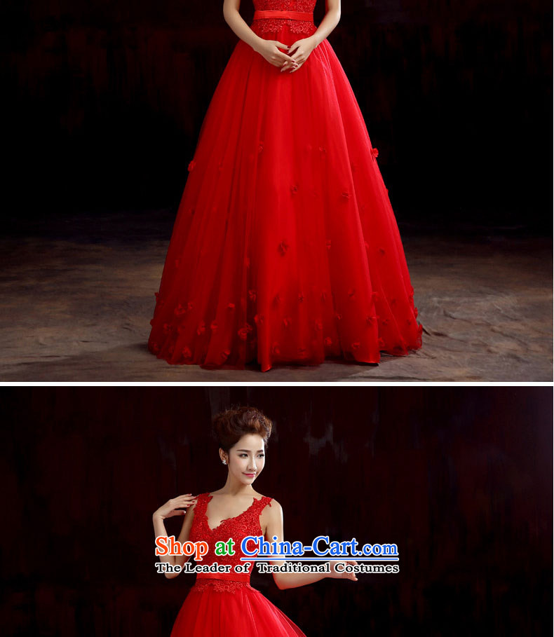 Time of marriage bows serving Syrian brides dress long red autumn 2015 shoulders dress lace betrothal festival female red XL Photo, prices, brand platters! The elections are supplied in the national character of distribution, so action, buy now enjoy more preferential! As soon as possible.