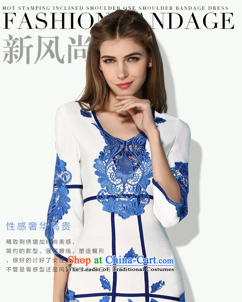 2015 Original innovation, ethnic dress in shape and sexy package and bandages dresses & Gatherings Show Appointment white XS picture, prices, brand platters! The elections are supplied in the national character of distribution, so action, buy now enjoy more preferential! As soon as possible.