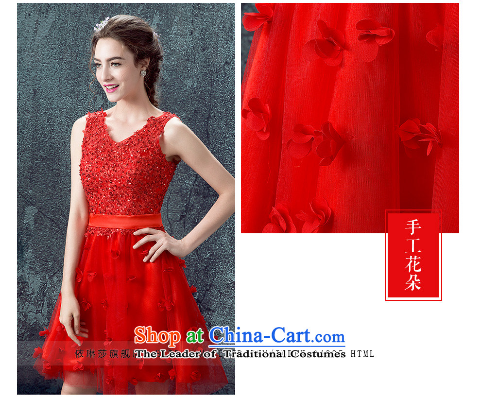 According to Lin Sha bows Service, Bridal summer bridesmaid services 2015 new wedding dress, the betrothal red stylish evening dresses tailored consulting customer service picture, prices, brand platters! The elections are supplied in the national character of distribution, so action, buy now enjoy more preferential! As soon as possible.