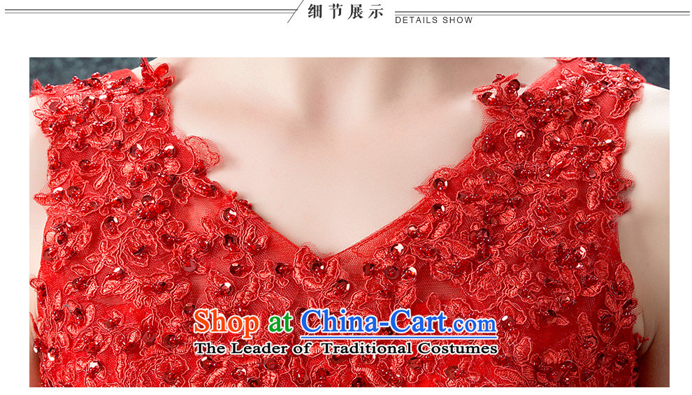 According to Lin Sha bows Service, Bridal summer bridesmaid services 2015 new wedding dress, the betrothal red stylish evening dresses tailored consulting customer service picture, prices, brand platters! The elections are supplied in the national character of distribution, so action, buy now enjoy more preferential! As soon as possible.