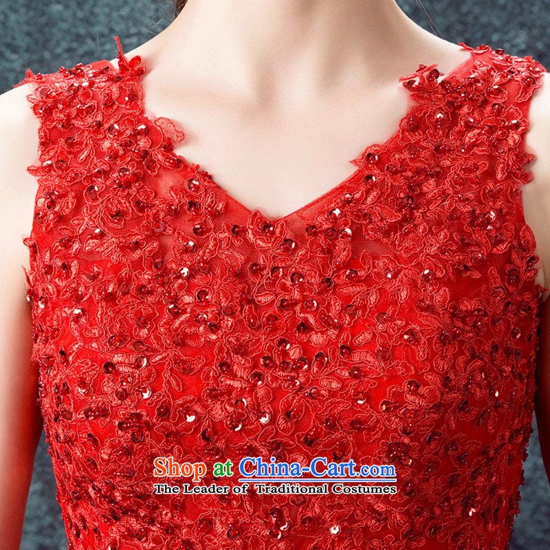 According to Lin Sha bows Service, Bridal summer bridesmaid services 2015 new wedding dress, the betrothal red stylish evening dresses tailored customer service, in accordance with the Advisory Lin Sha , , , shopping on the Internet