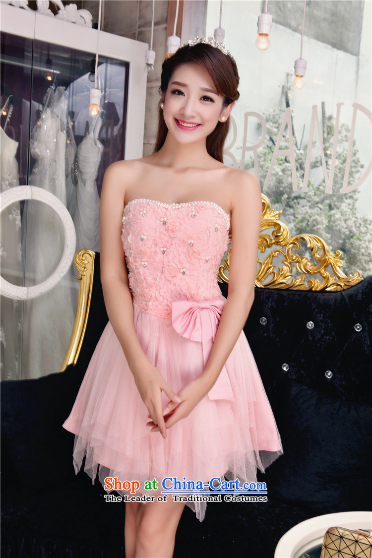 Ms Audrey EU blue autumn 2015 Korean Coe new products covered shoulders stylish lace dresses temperament Sau San booking pearl pink dresses L picture, prices, brand platters! The elections are supplied in the national character of distribution, so action, buy now enjoy more preferential! As soon as possible.