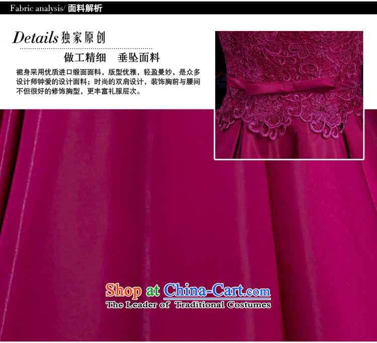 Pure Love bamboo yarn 2015 new red bride wedding dress long evening dresses evening drink service red shoulders a made-to Sau San dress other color contact customer service tailored to customer service contact pictures, prices, brand platters! The elections are supplied in the national character of distribution, so action, buy now enjoy more preferential! As soon as possible.