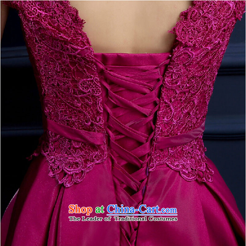 Pure Love bamboo yarn 2015 new red bride wedding dress long evening dresses evening drink service red shoulders a made-to Sau San dress other color contact customer service tailored please contact customer service, pure love bamboo yarn , , , shopping on the Internet