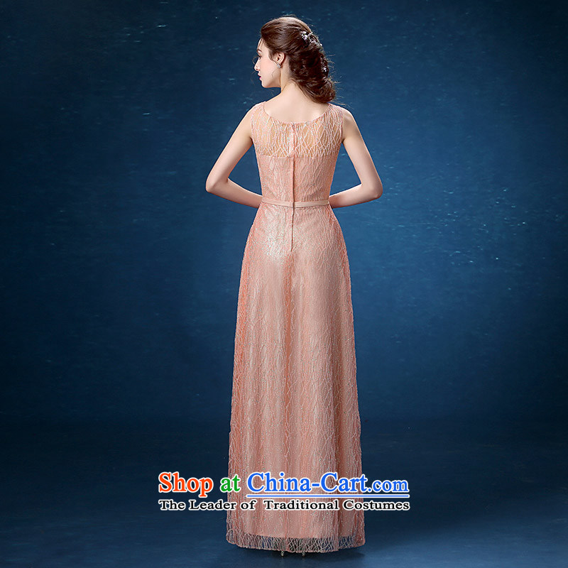 Evening dress long banquet 2015 new marriages bows services under the auspices of the skirt dress bridesmaid services according to Lin Sha female XL, , , , shopping on the Internet
