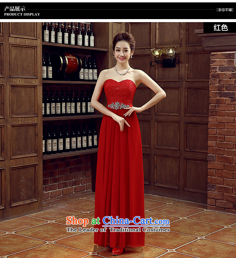 You do not marry non- bride evening dresses and 2015 chest embroidery lace long skirt Fashion foutune strap dresses chiffon tie bows services serving bridesmaid champagne color L picture, prices, brand platters! The elections are supplied in the national character of distribution, so action, buy now enjoy more preferential! As soon as possible.