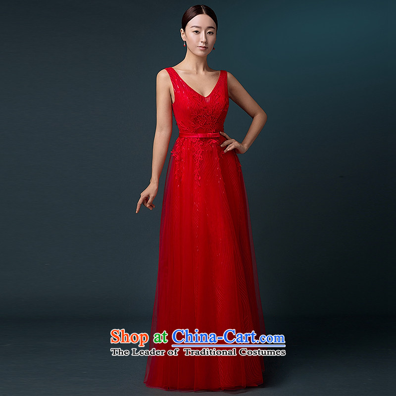 Hillo Lisa (XILUOSHA) Wedding dress red bows services 2015 new autumn bows dress shoulders stylish banquet evening dress long red s hillo Lisa (XILUOSHA) , , , shopping on the Internet