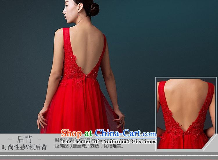 Hillo XILUOSHA Lisa (bride dress red marriage) bows stylish banquet dinner dress uniform long evening dress autumn 2015 New Red L picture, prices, brand platters! The elections are supplied in the national character of distribution, so action, buy now enjoy more preferential! As soon as possible.