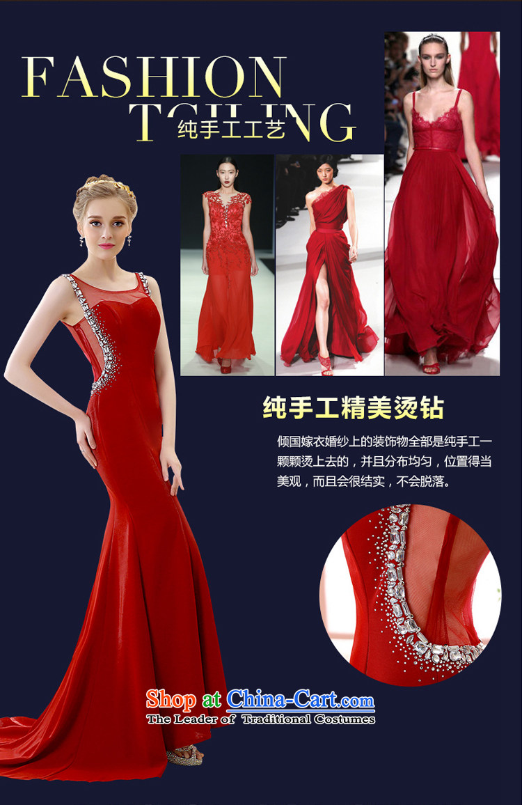 2015 Autumn and winter new summer wedding dresses marriages bows long evening dresses red female wedding dresses crowsfoot black black S picture, prices, brand platters! The elections are supplied in the national character of distribution, so action, buy now enjoy more preferential! As soon as possible.