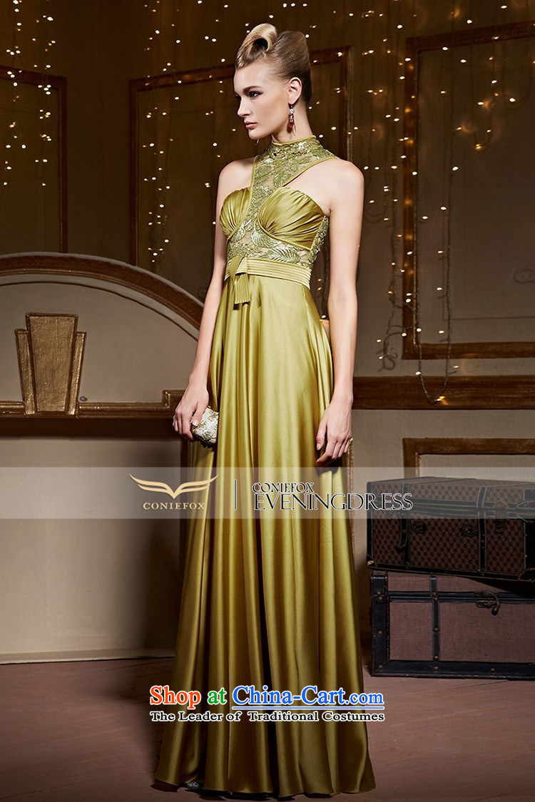 The kitsune gold dress stylish creative engraving hanging also long banquet evening dress evening dress toasting champagne auspices to sit back and relax long skirt 30983 Golden XL Photo, prices, brand platters! The elections are supplied in the national character of distribution, so action, buy now enjoy more preferential! As soon as possible.