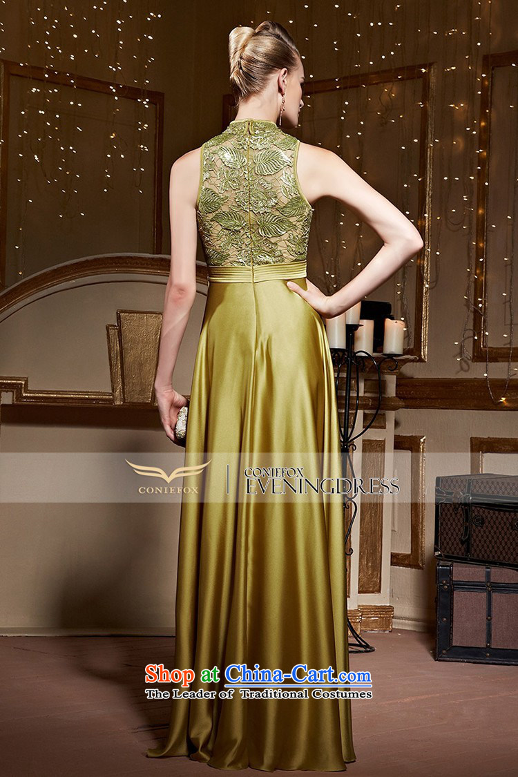The kitsune gold dress stylish creative engraving hanging also long banquet evening dress evening dress toasting champagne auspices to sit back and relax long skirt 30983 Golden XL Photo, prices, brand platters! The elections are supplied in the national character of distribution, so action, buy now enjoy more preferential! As soon as possible.