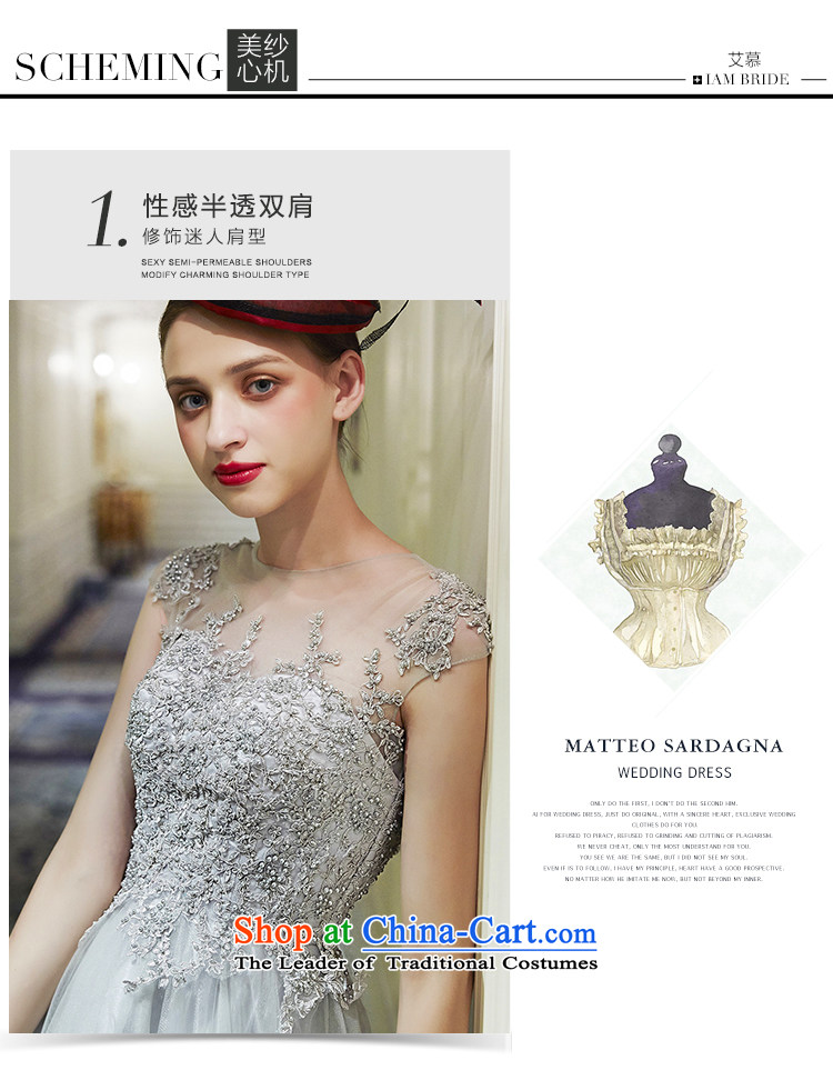 The wedding dresses HIV 2015 New Flower Athena semi permeable to align the lace bon bon skirt dress light gray S picture, prices, brand platters! The elections are supplied in the national character of distribution, so action, buy now enjoy more preferential! As soon as possible.