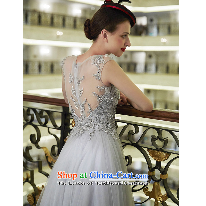 The wedding dresses HIV 2015 New Flower Athena semi permeable to align the lace bon bon skirt dress light gray , HIV in , , , shopping on the Internet