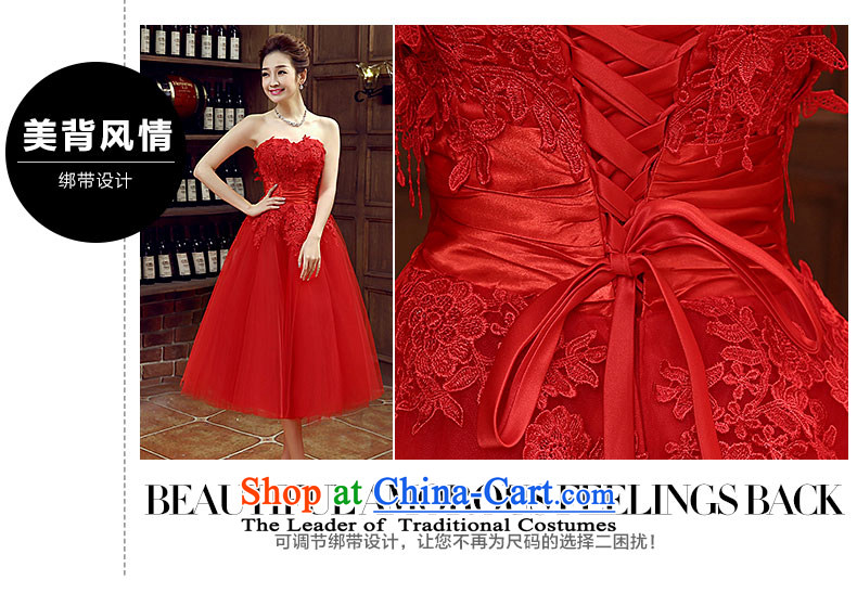 Non-you do not marry autumn 2015 wedding dress red anointed chest bride bows services lace flowers sweet bon bon skirt bridesmaid services red XXL picture, prices, brand platters! The elections are supplied in the national character of distribution, so action, buy now enjoy more preferential! As soon as possible.