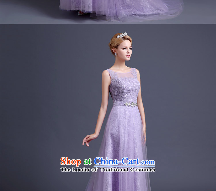 High-end wedding dresses dream purple bride wedding dress small tail light purple skirt princess banquet dress moderator dress bride bows light purple services tailored does not allow for pictures, prices, brand platters! The elections are supplied in the national character of distribution, so action, buy now enjoy more preferential! As soon as possible.
