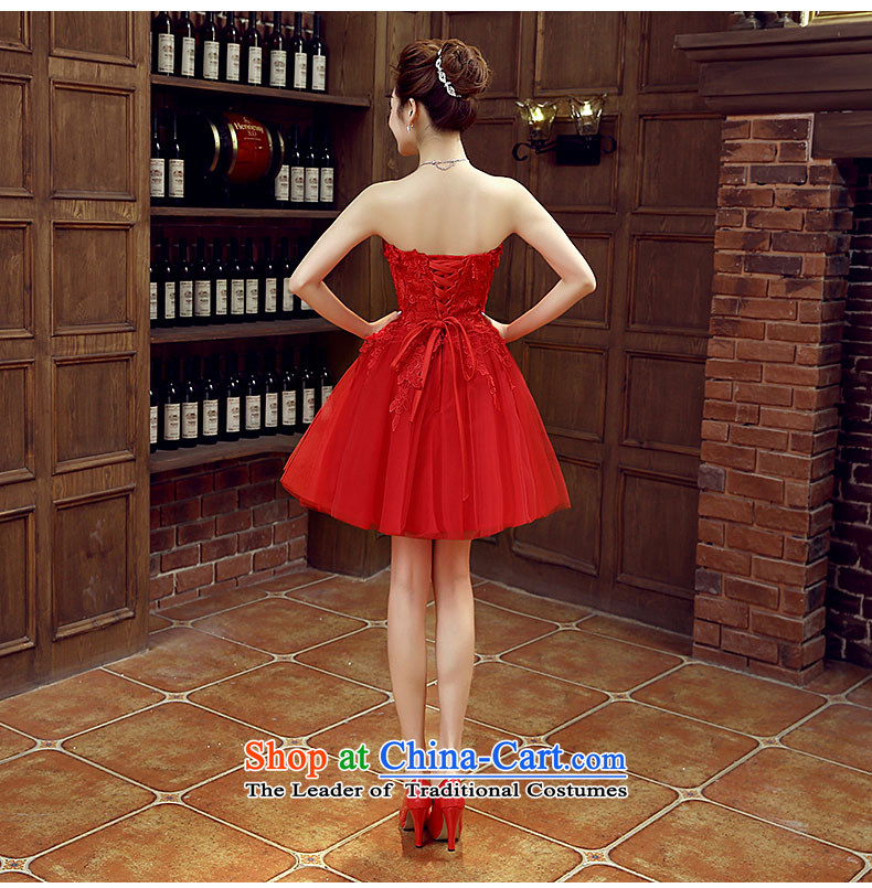 Non-you do not marry 2015 Autumn marriages with red wedding dresses bows to the bride bridesmaid service pack evening dresses Foutune of dresses red XL Photo, prices, brand platters! The elections are supplied in the national character of distribution, so action, buy now enjoy more preferential! As soon as possible.